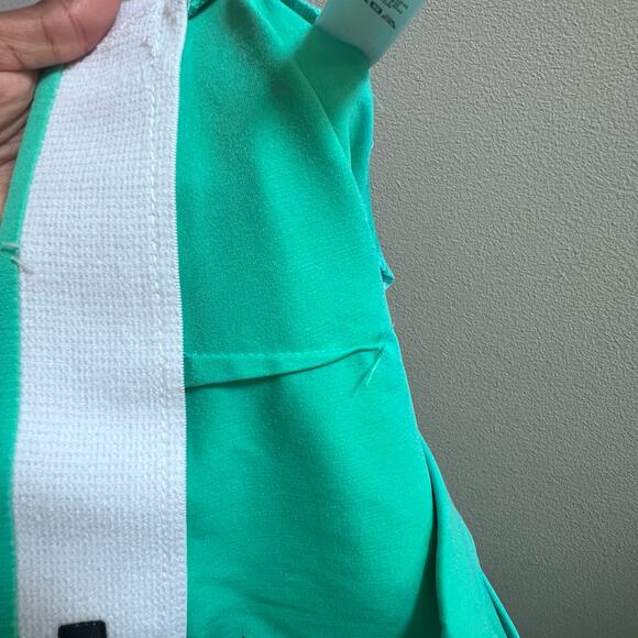 Counterparts Pull On Pants NWOT Small Green Wide Leg Stretch - Picture 8 of 8